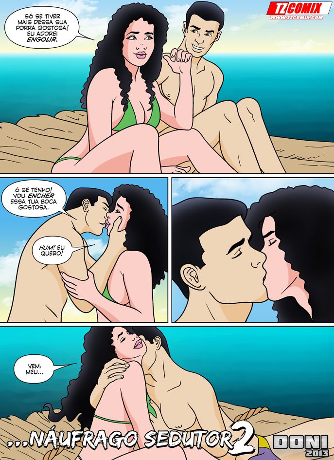 HQPorno.com.br/TZComiX.com Comics (Various) Naufrago Sedutor #02 – page 4