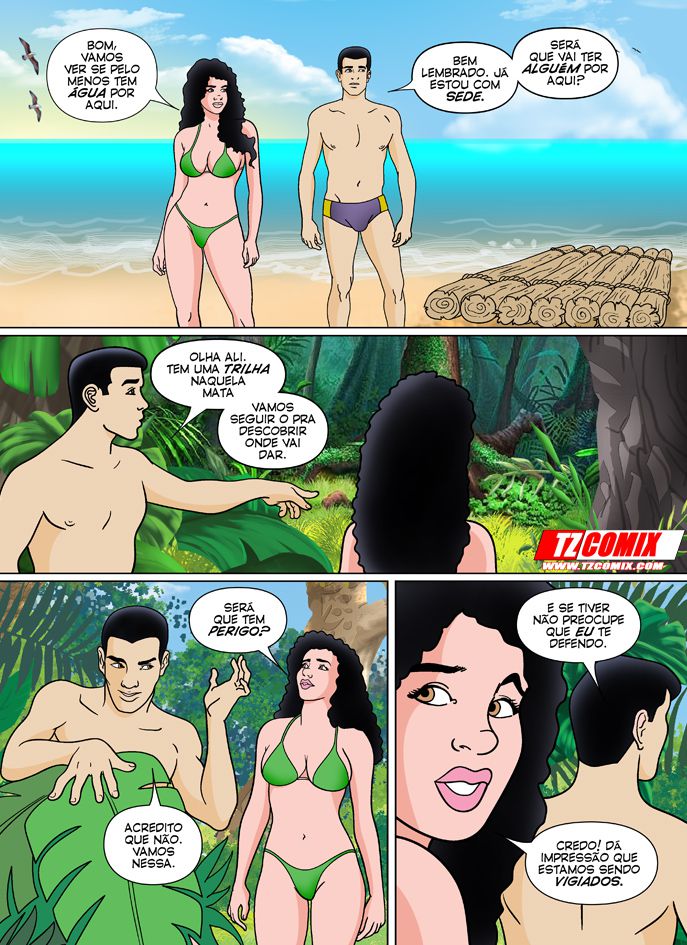 HQPorno.com.br/TZComiX.com Comics (Various) Naufrago Sedutor #02 – page 7