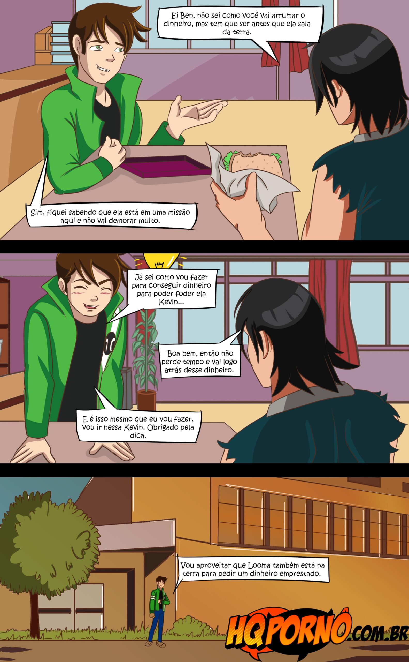 HQPorno.com.br/TZComiX.com Comics (Various) O começo da Putaria em Familia - Benn 10 Hentai - HQporno.com.br #2 – page 3