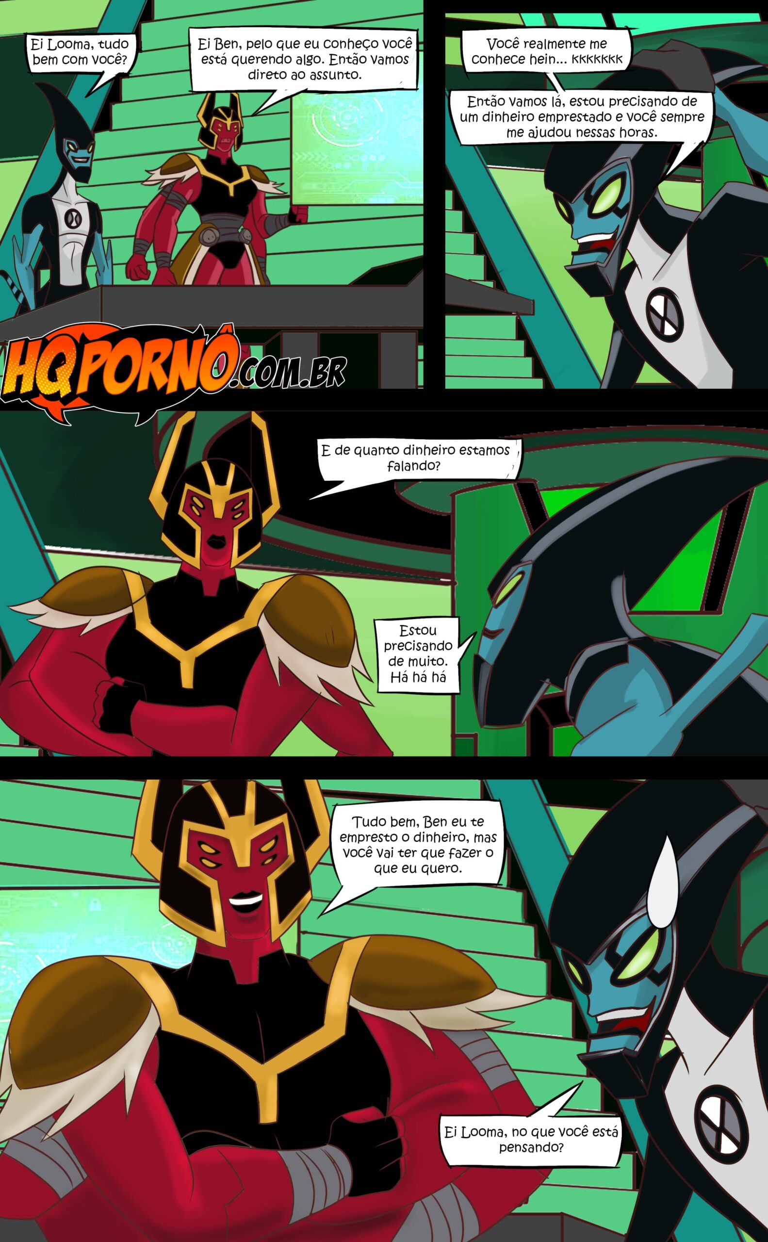 HQPorno.com.br/TZComiX.com Comics (Various) O começo da Putaria em Familia - Benn 10 Hentai - HQporno.com.br #2 – page 5