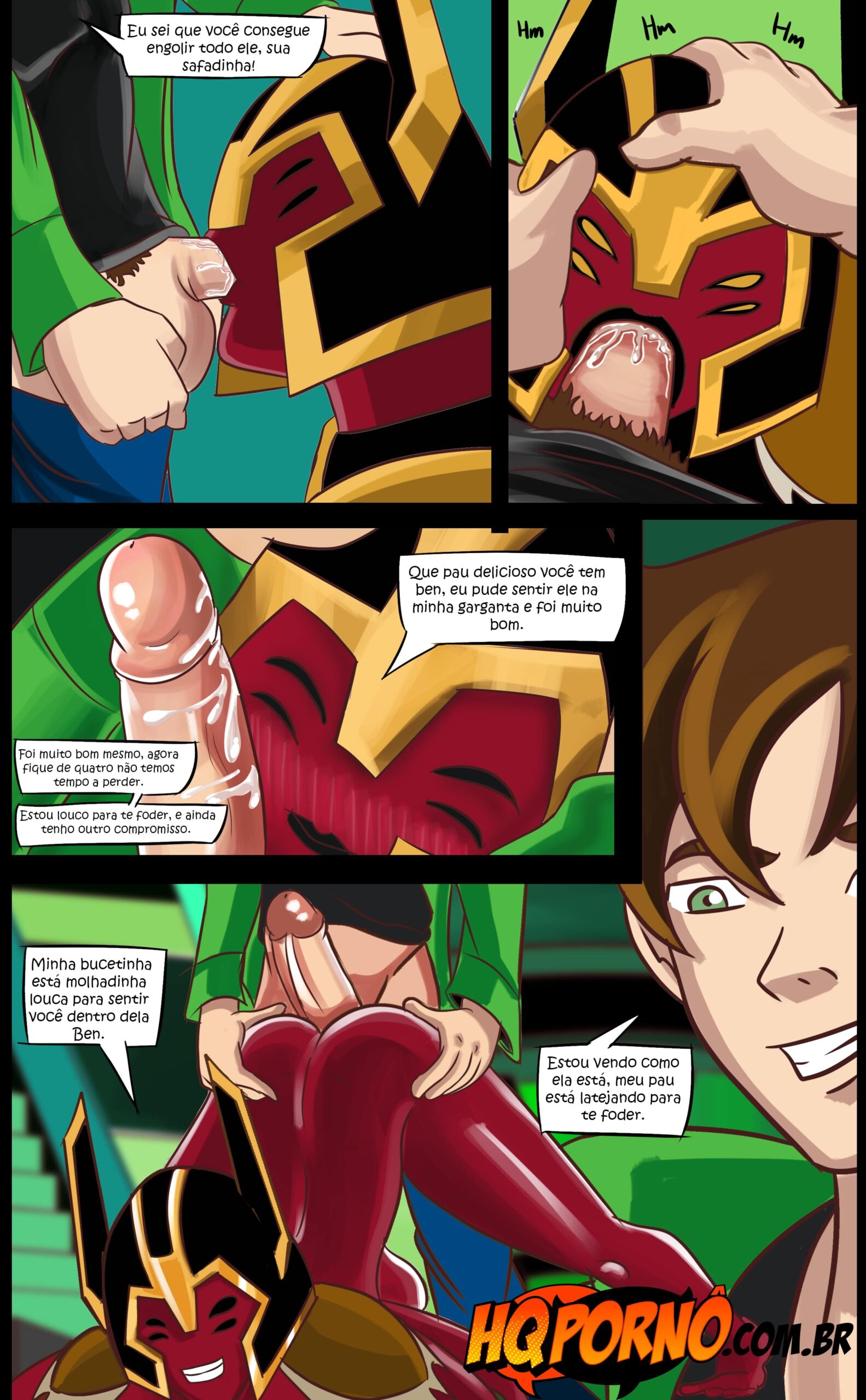 HQPorno.com.br/TZComiX.com Comics (Various) O começo da Putaria em Familia - Benn 10 Hentai - HQporno.com.br #2 – page 7