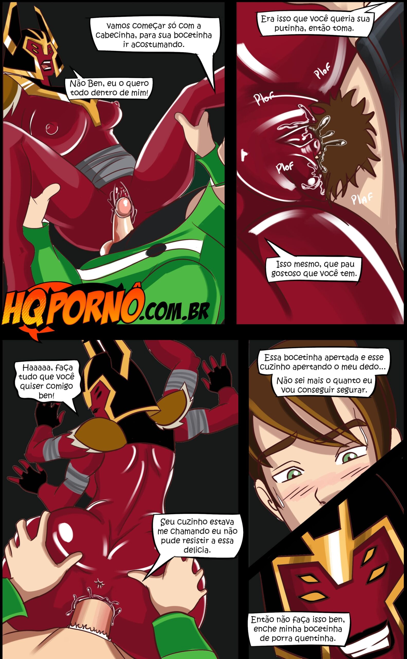 HQPorno.com.br/TZComiX.com Comics (Various) O começo da Putaria em Familia - Benn 10 Hentai - HQporno.com.br #2 – page 8