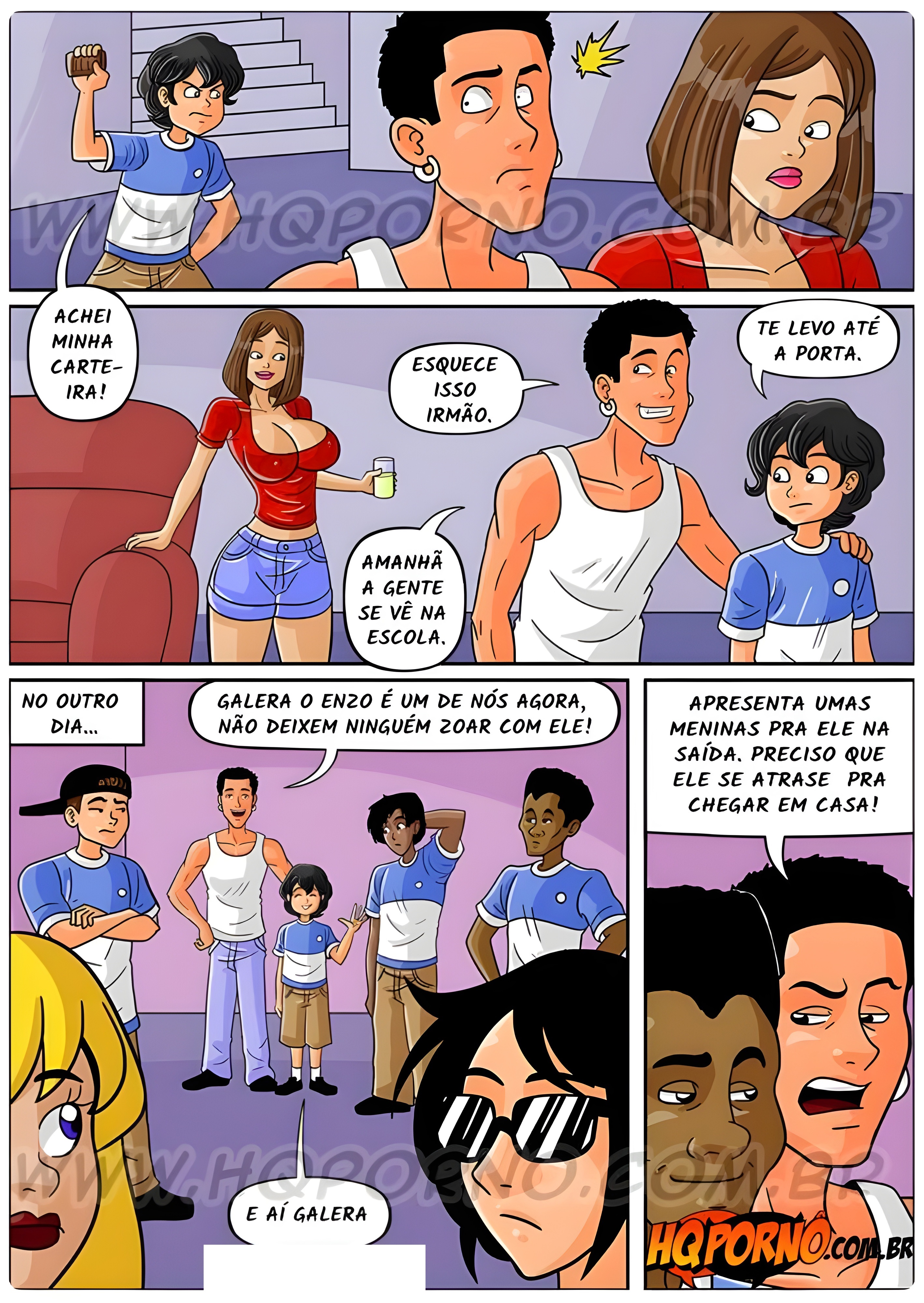 HQPorno.com.br/TZComiX.com Comics (Various) Familia Foda #05 – page 5