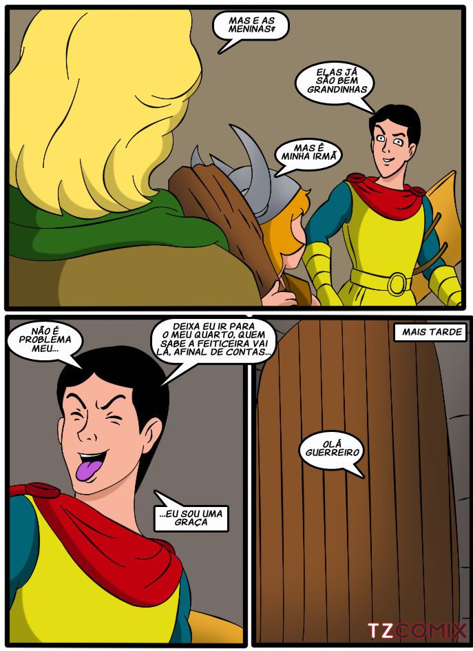 HQPorno.com.br/TZComiX.com Comics (Various) Caverna do Dragão #02 – page 4