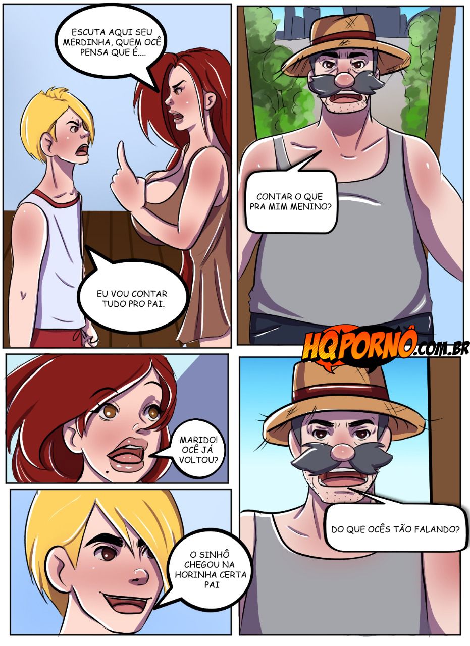 HQPorno.com.br/TZComiX.com Comics (Various) Uma ajuda da mãe - Incesto na Roça UAI! - HQporno.com.br #4 – page 7