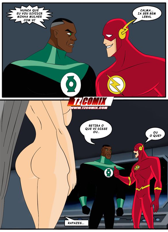 HQPorno.com.br/TZComiX.com Comics (Various) Liga de Justiça – page 12