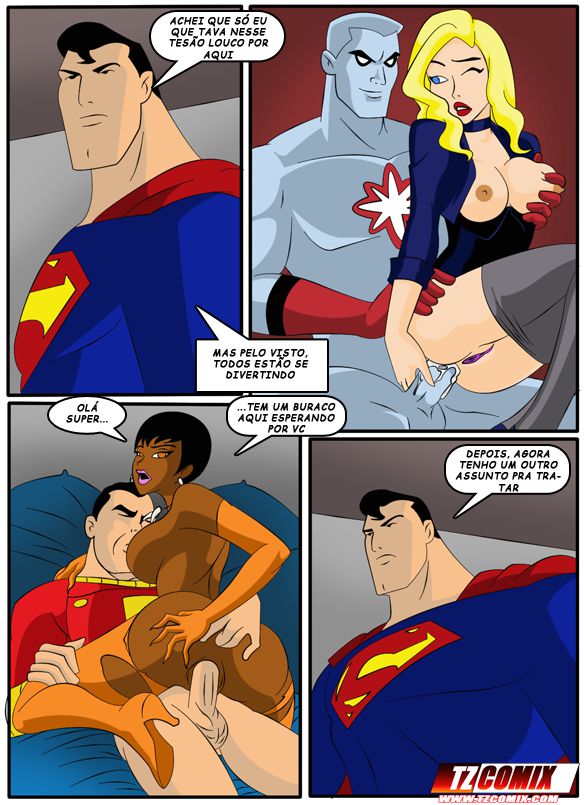 HQPorno.com.br/TZComiX.com Comics (Various) Liga de Justiça – page 19