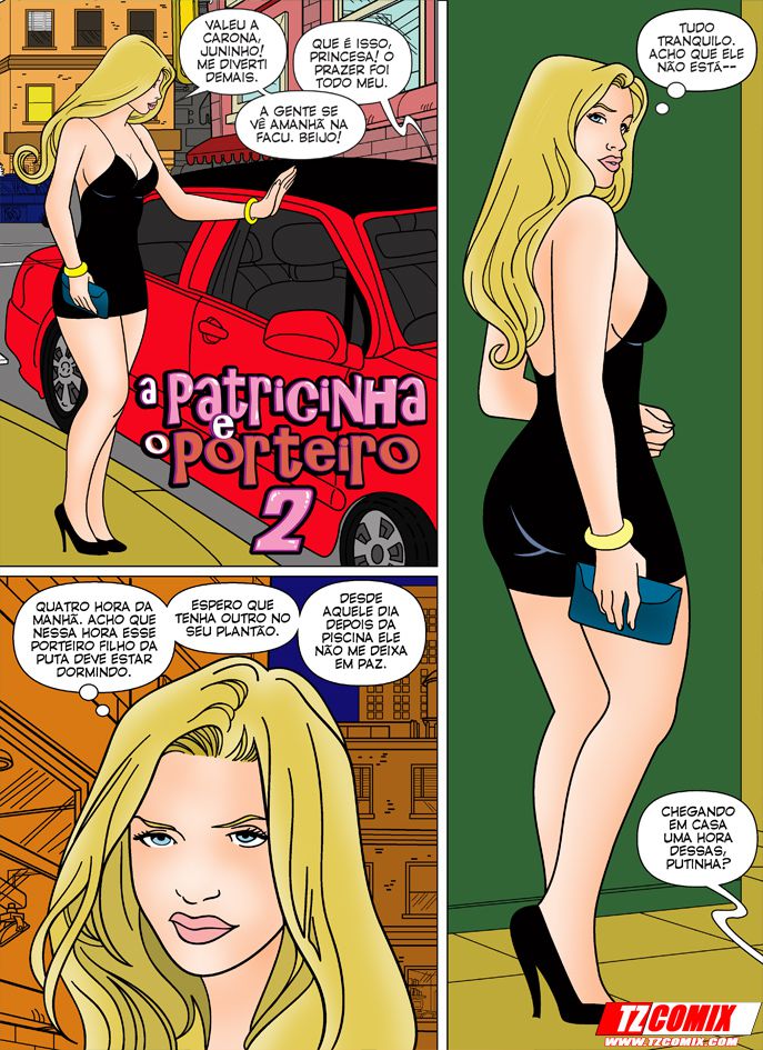 HQPorno.com.br/TZComiX.com Comics (Various) A Patricinha e o Porteiro #02 – page 2