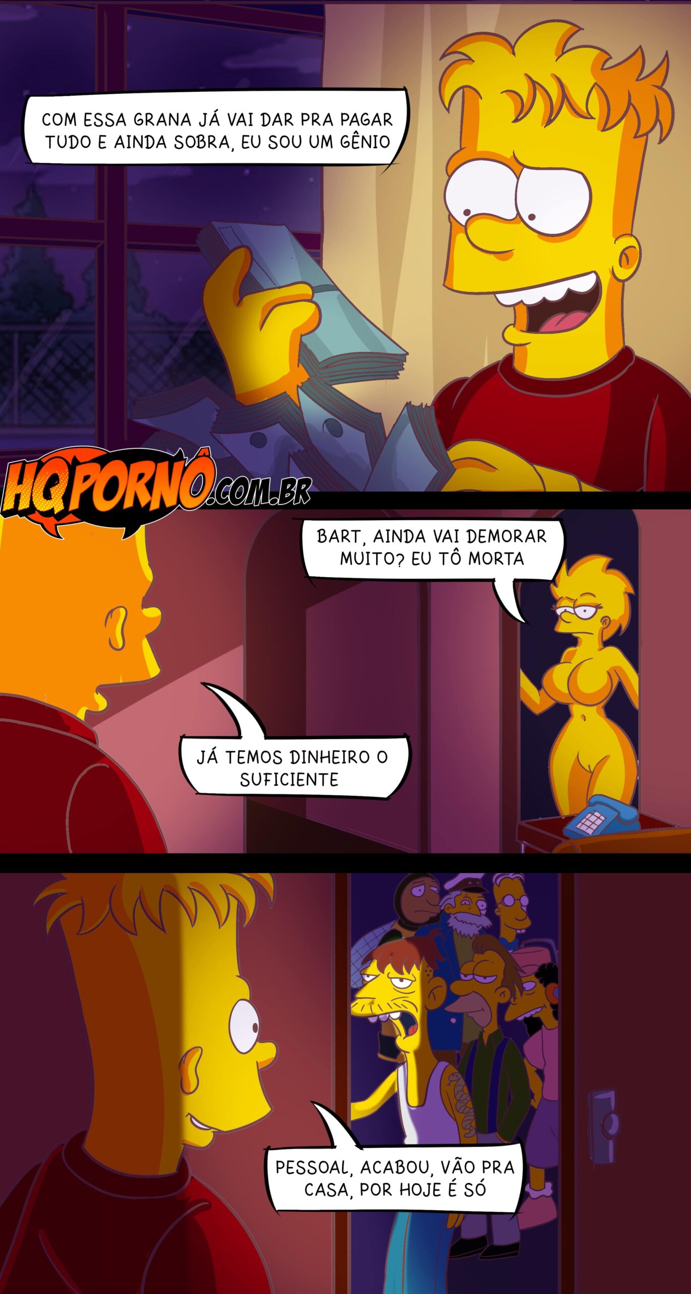 HQPorno.com.br/TZComiX.com Comics (Various) Os Simpsexys #06 – page 9