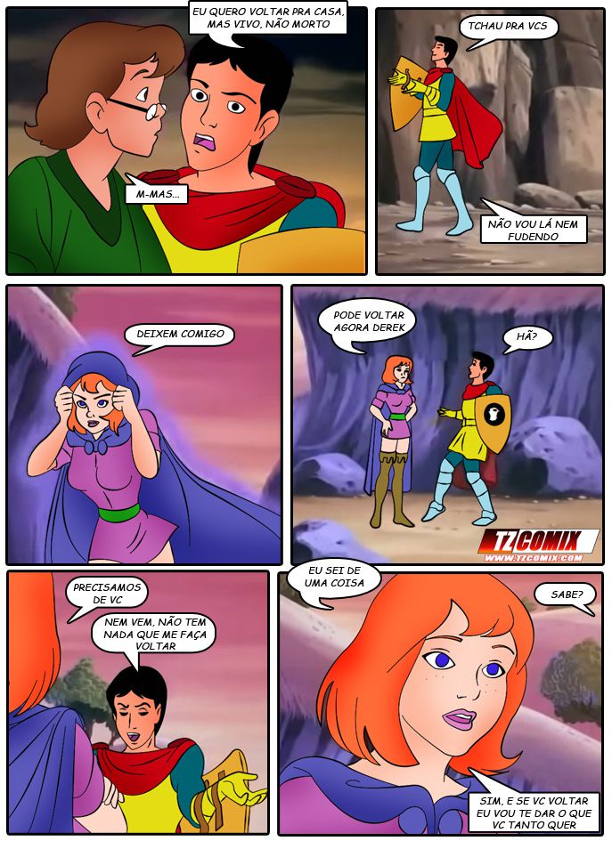 HQPorno.com.br/TZComiX.com Comics (Various) Caverna do Dragão #01 – page 17