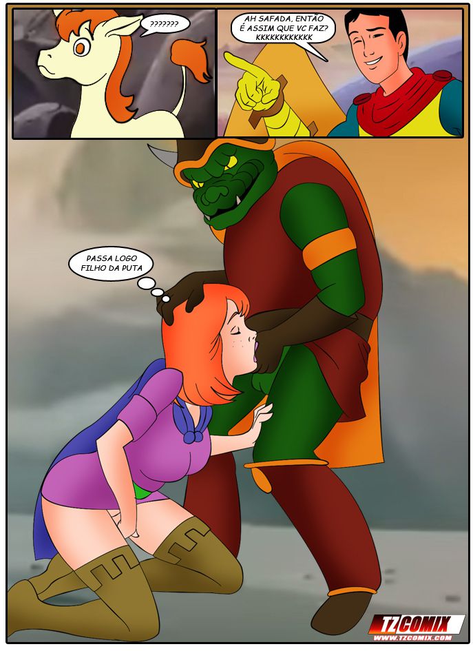 HQPorno.com.br/TZComiX.com Comics (Various) Caverna do Dragão #01 – page 19
