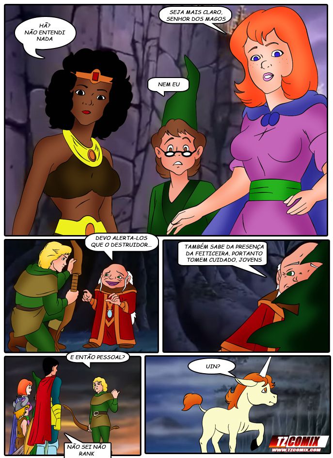 HQPorno.com.br/TZComiX.com Comics (Various) Caverna do Dragão #01 – page 8