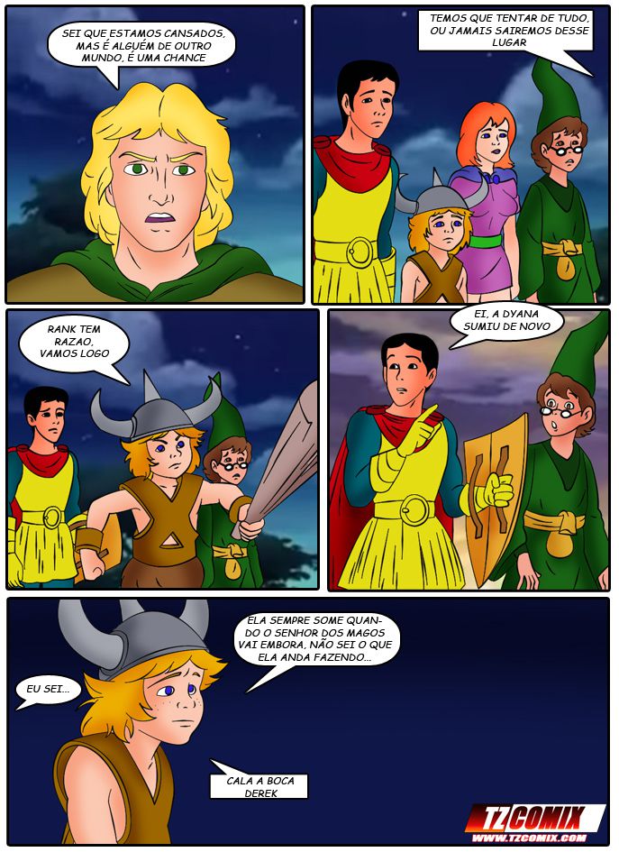 HQPorno.com.br/TZComiX.com Comics (Various) Caverna do Dragão #01 – page 9