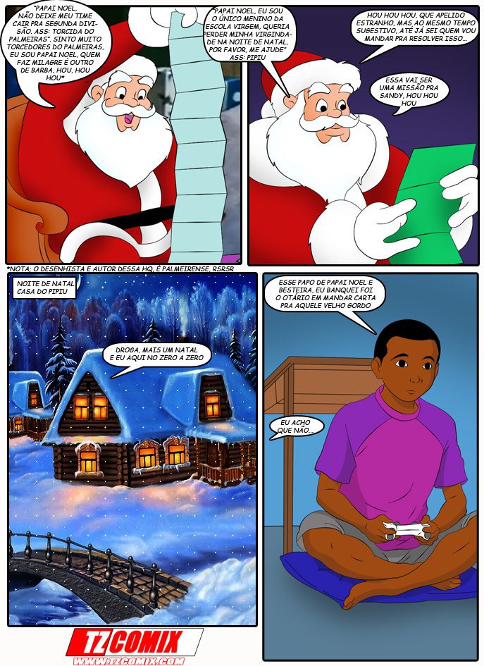 HQPorno.com.br/TZComiX.com Comics (Various) Presente de Natal – page 3