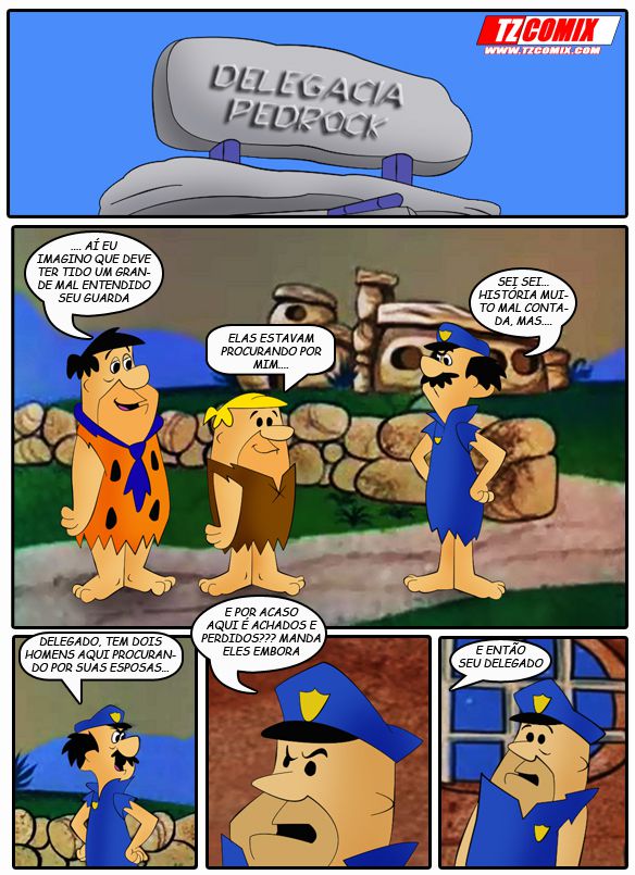 HQPorno.com.br/TZComiX.com Comics (Various) Os Fuckinstones #04 – page 19