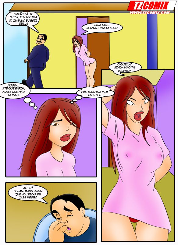 HQPorno.com.br/TZComiX.com Comics (Various) Um Tesão de Madrasta #01 – page 14
