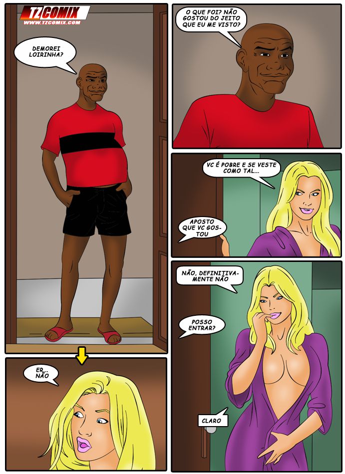 HQPorno.com.br/TZComiX.com Comics (Various) A Patricinha e o Porteiro #05 – page 5