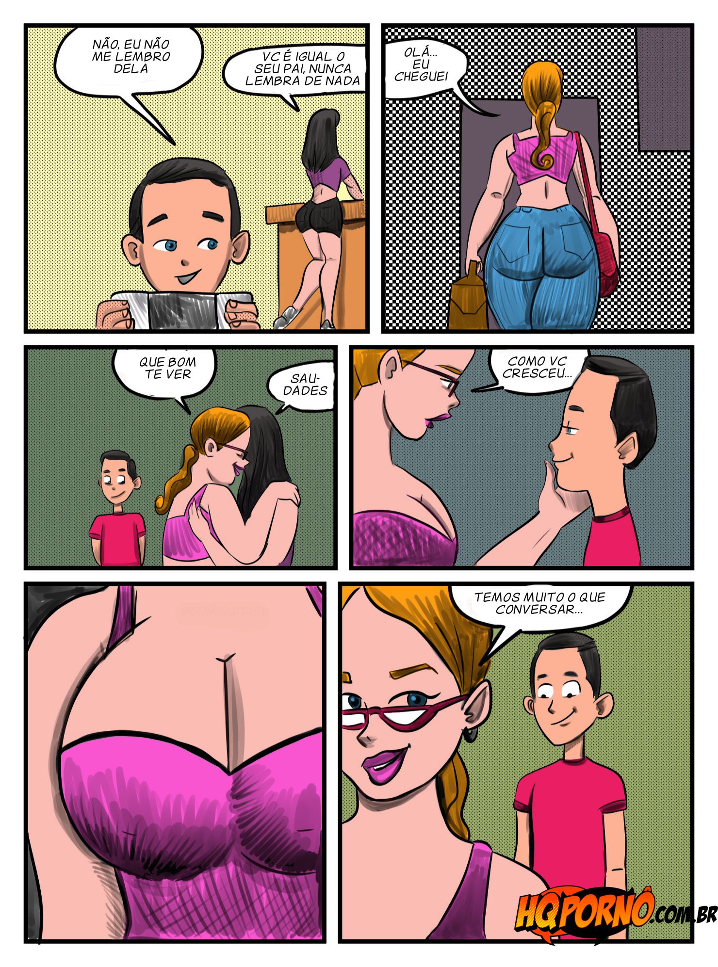 HQPorno.com.br/TZComiX.com Comics (Various) Titia Gordelícia #01 – page 3