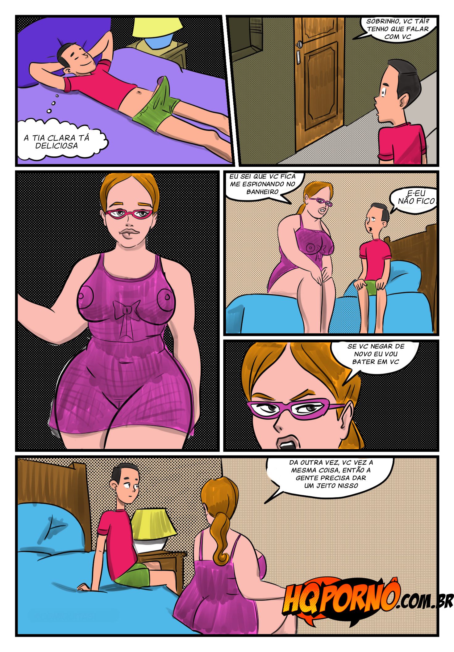 HQPorno.com.br/TZComiX.com Comics (Various) Titia Gordelícia #01 – page 5