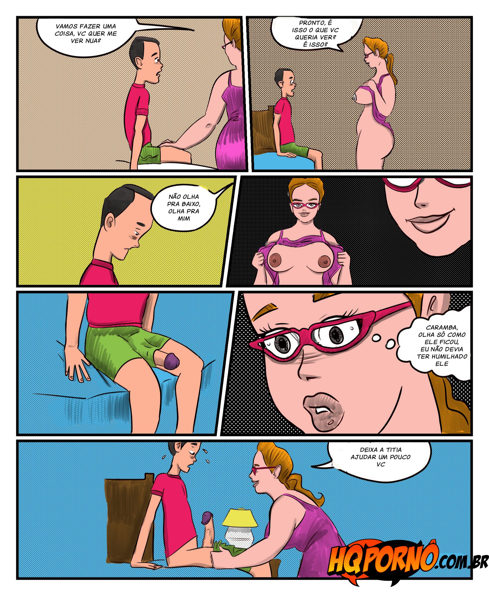 HQPorno.com.br/TZComiX.com Comics (Various) Titia Gordelícia #01 – page 6