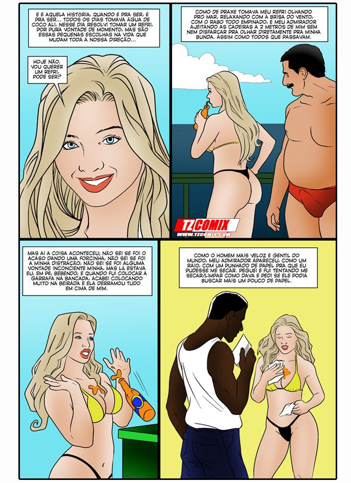HQPorno.com.br/TZComiX.com Comics (Various) Uma Água e um Pau no Cu, Pode Ser – page 4