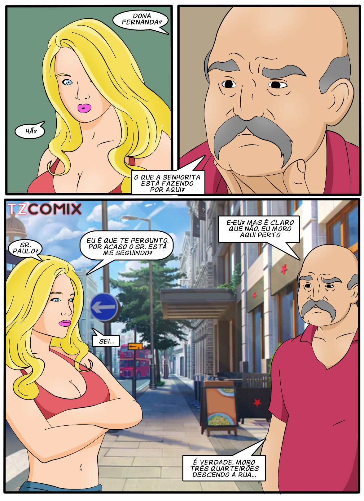 HQPorno.com.br/TZComiX.com Comics (Various) A Patricinha e o Porteiro #09 {Ongoing} – page 3