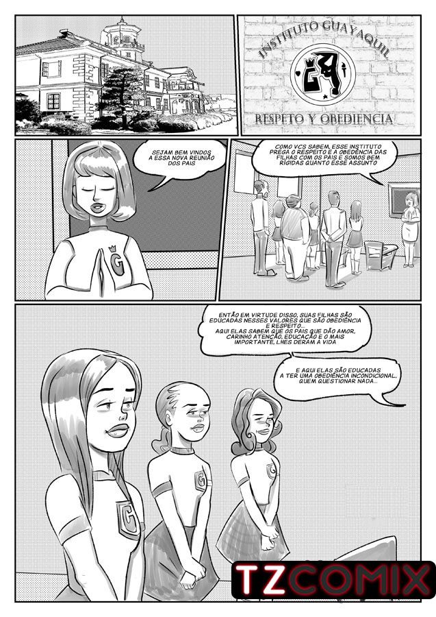 HQPorno.com.br/TZComiX.com Comics (Various) A Escola – page 3