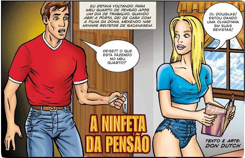 HQPorno.com.br/TZComiX.com Comics (Various) A Ninfeta da Pensão #01 – page 1