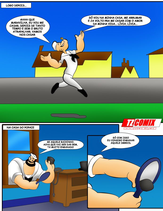 HQPorno.com.br/TZComiX.com Comics (Various) O Marinheiro Popaie – page 13
