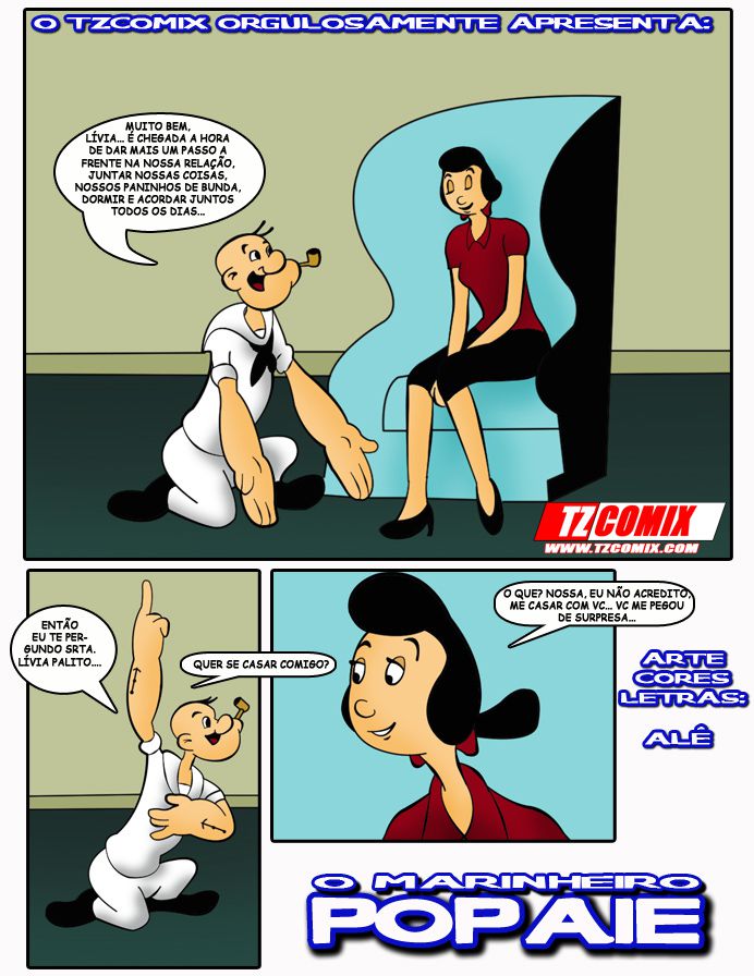 HQPorno.com.br/TZComiX.com Comics (Various) O Marinheiro Popaie – page 2