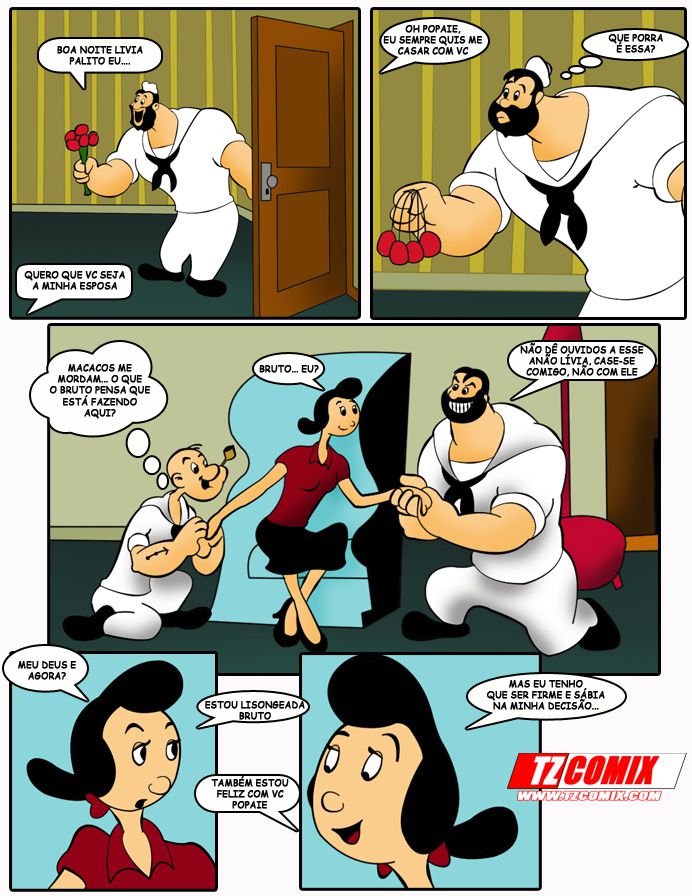 HQPorno.com.br/TZComiX.com Comics (Various) O Marinheiro Popaie – page 3