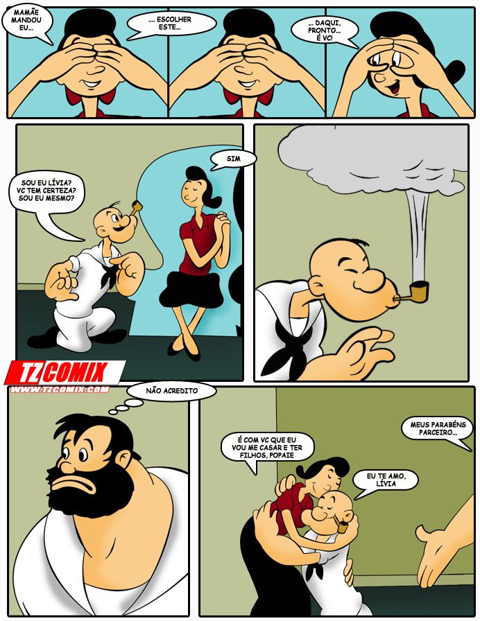 HQPorno.com.br/TZComiX.com Comics (Various) O Marinheiro Popaie – page 4
