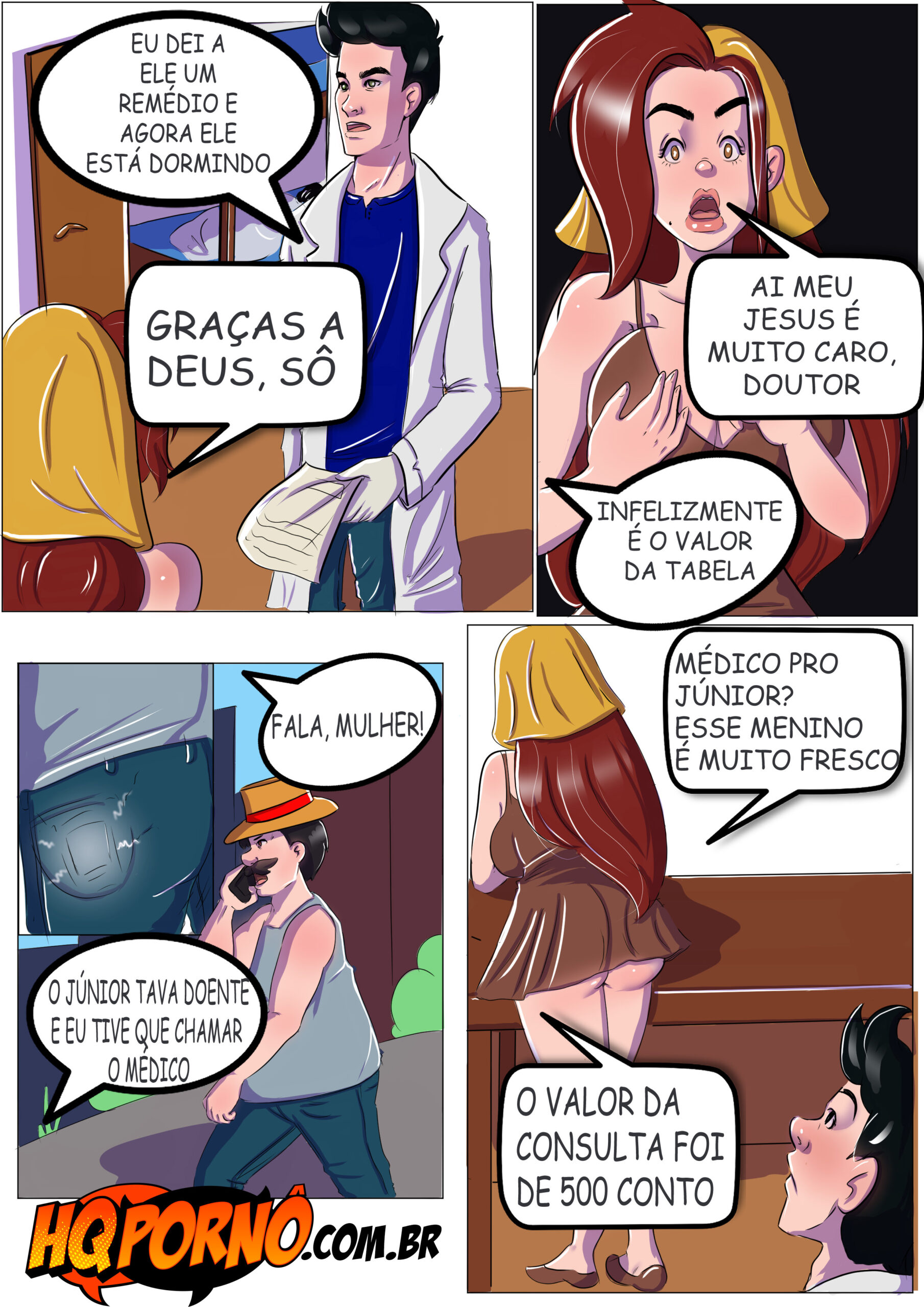HQPorno.com.br/TZComiX.com Comics (Various) Uma ajuda da mãe - Incesto na Roça UAI! - HQporno.com.br #2 – page 11
