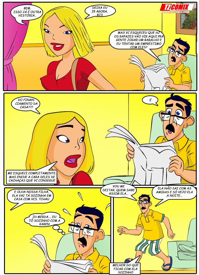 HQPorno.com.br/TZComiX.com Comics (Various) Filhinha de Papai #02 – page 7