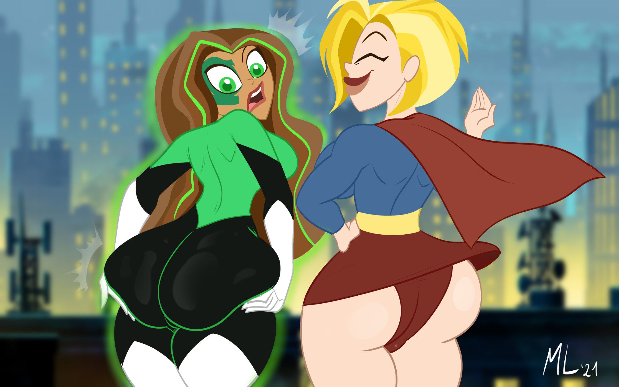 Artworks And Misc. Sets (Various) [Ameizing Lewds] [Ameizing Lewds] DC Super Hero Girls – page 23