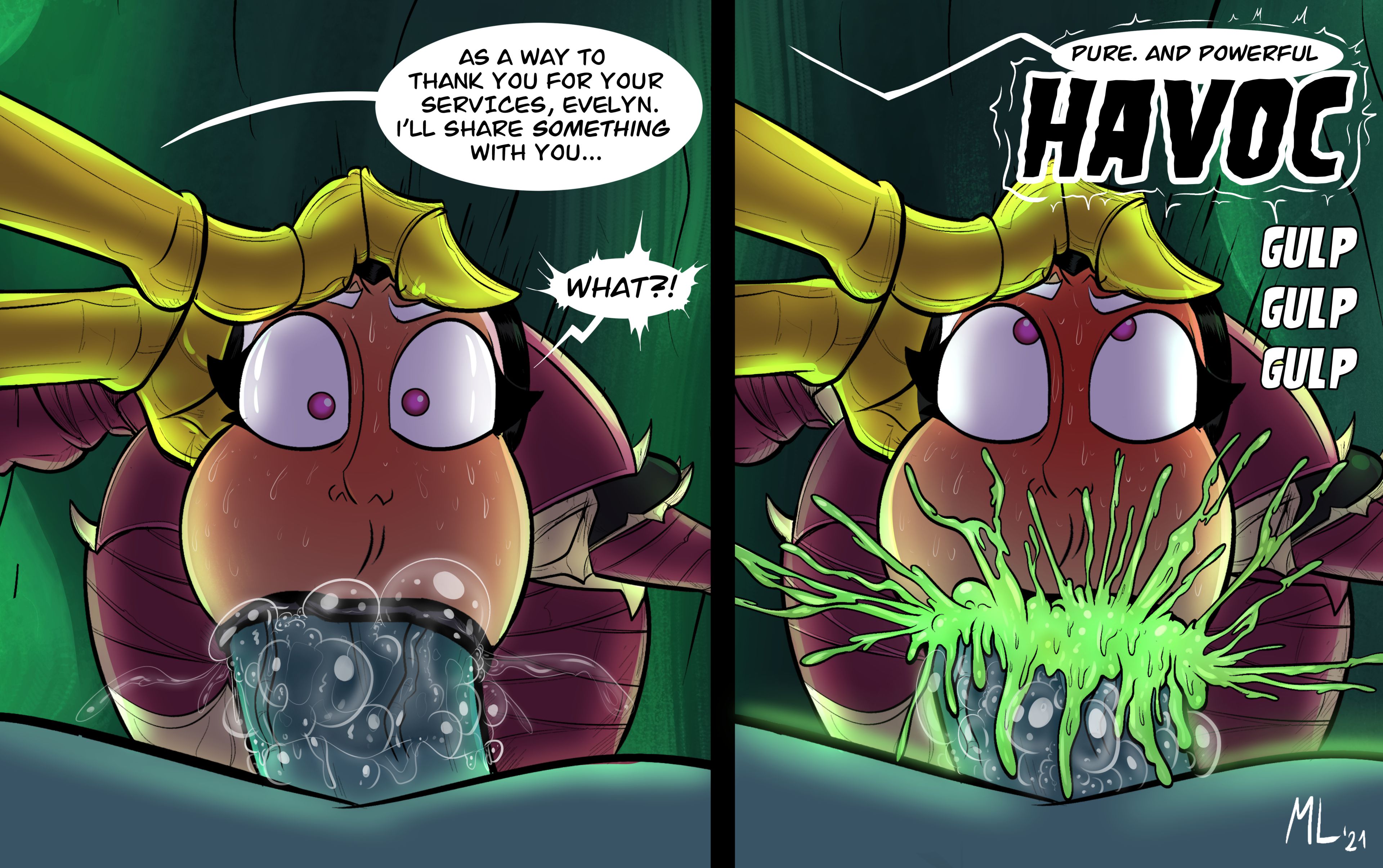 Artworks And Misc. Sets (Various) [Ameizing Lewds] [Ameizing Lewds] Skeletor Shares His Power (Masters of the Universe) – page 4