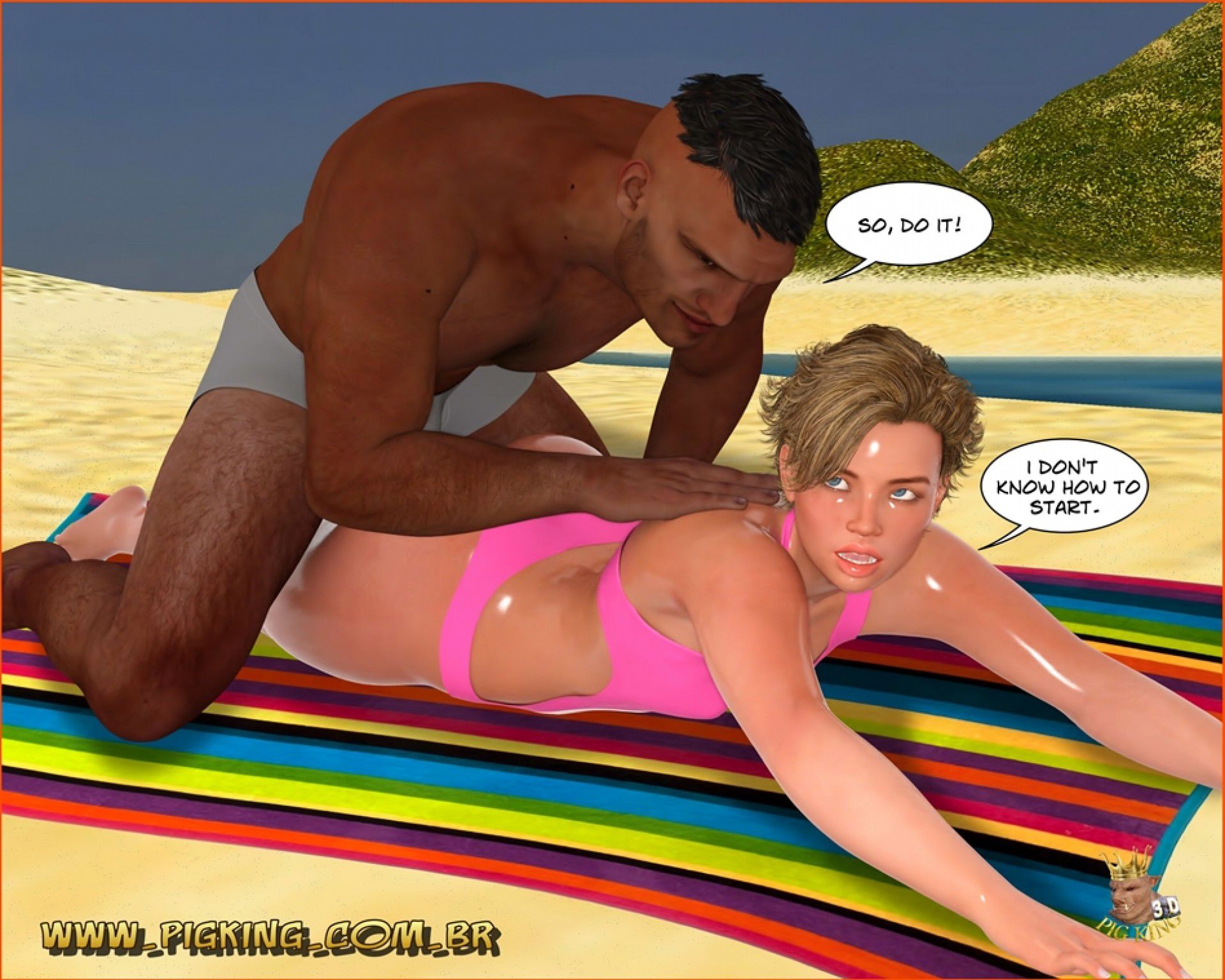 Hard Work Out! – Nininho, Leonard [PigKing] 3 . Hard Work Out! - Getting A Tan - Nininho, Hammer - Chapter 3 [PigKing] – page 26