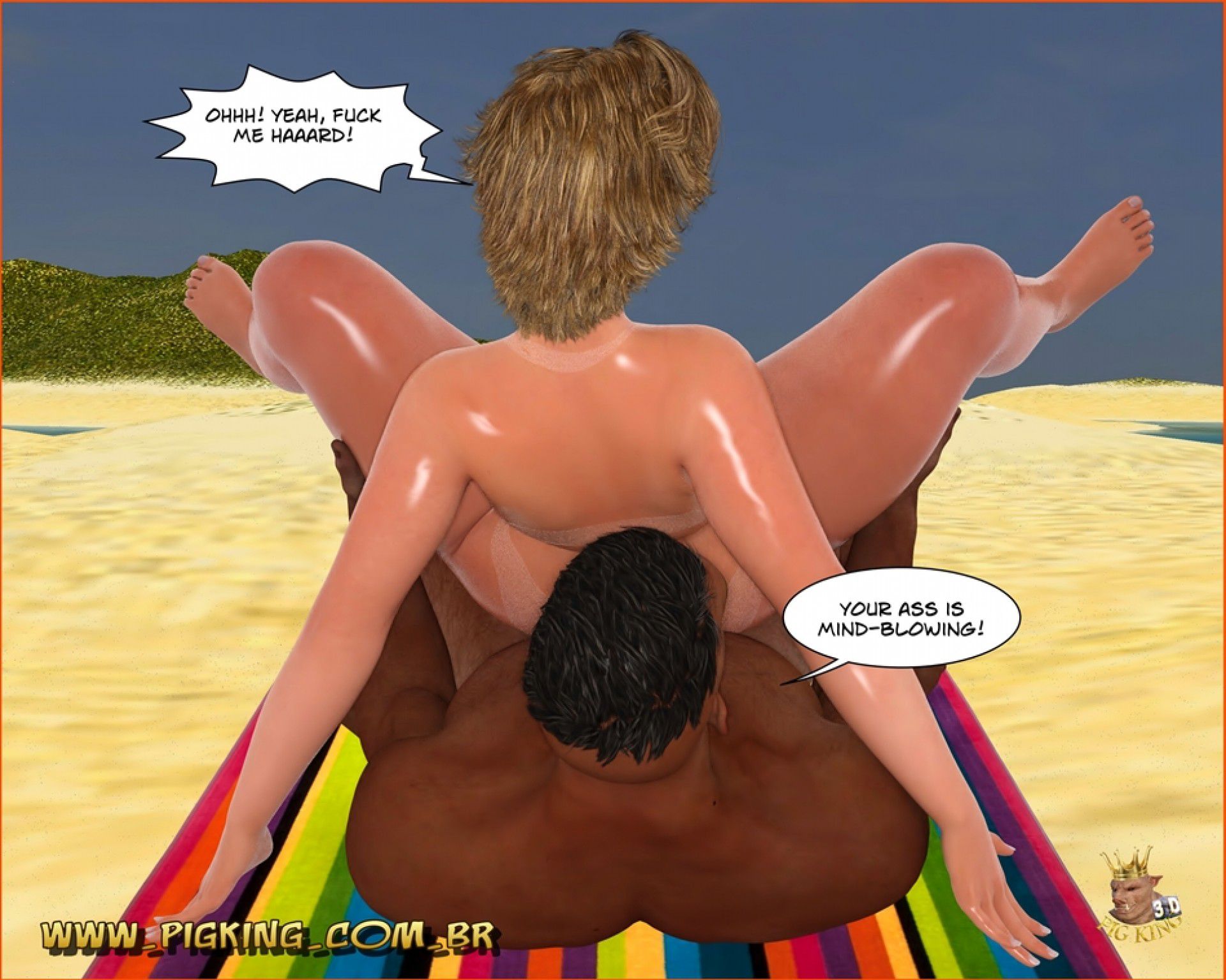 Hard Work Out! – Nininho, Leonard [PigKing] 3 . Hard Work Out! - Getting A Tan - Nininho, Hammer - Chapter 3 [PigKing] – page 40