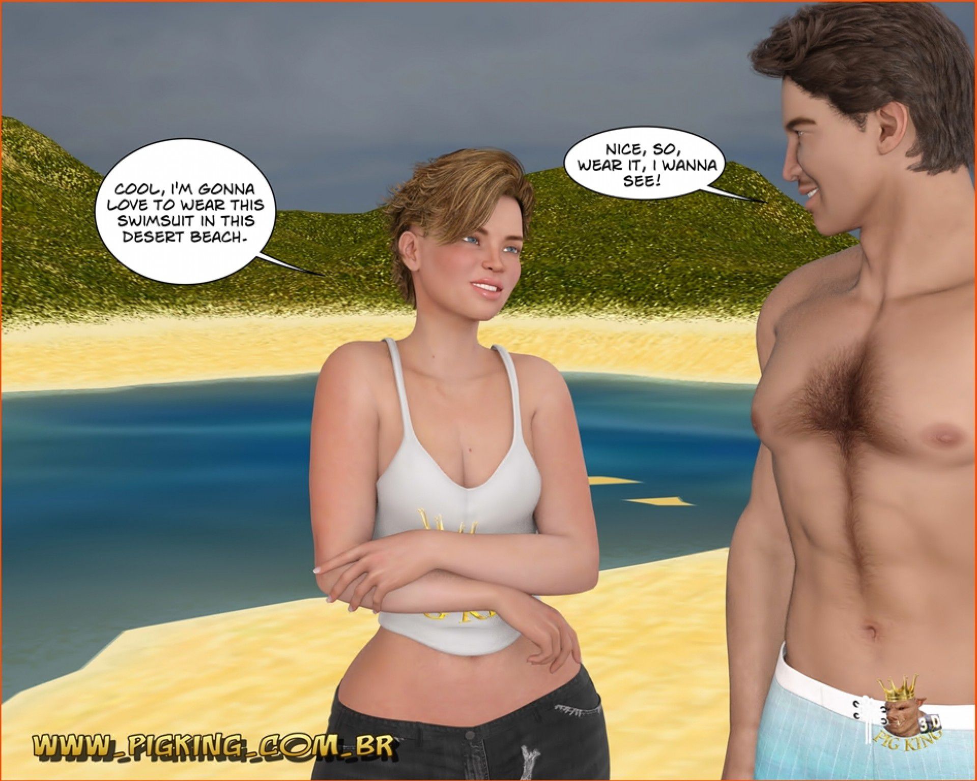 Hard Work Out! – Nininho, Leonard [PigKing] 3 . Hard Work Out! - Getting A Tan - Nininho, Hammer - Chapter 3 [PigKing] – page 5