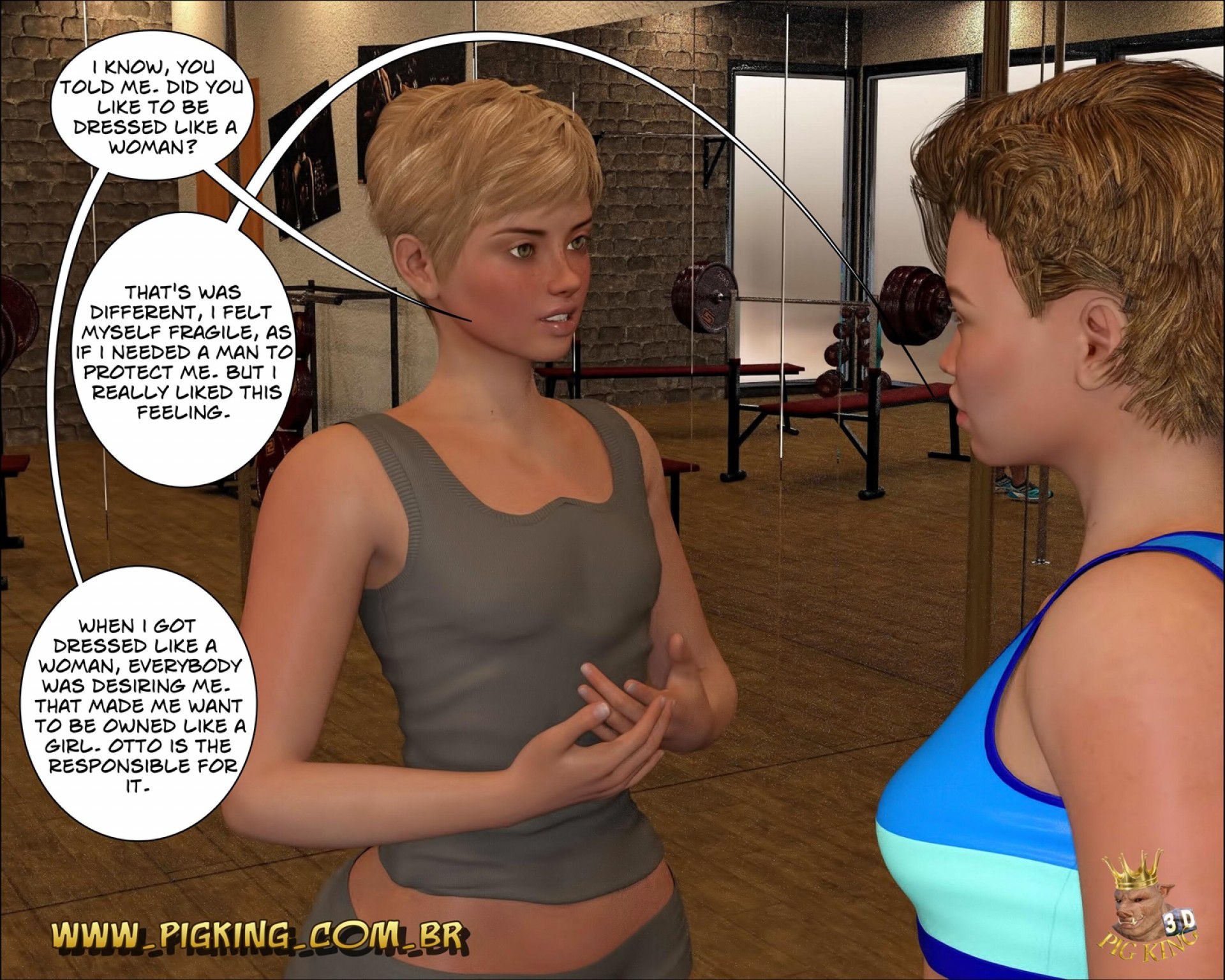 Hard Work Out! – Nininho, Leonard [PigKing] 4.1 . Hard Work Out! - Double Dose - Nininho, Leonard, Oto - Chapter 4 - Part 1 [PigKing] – page 16