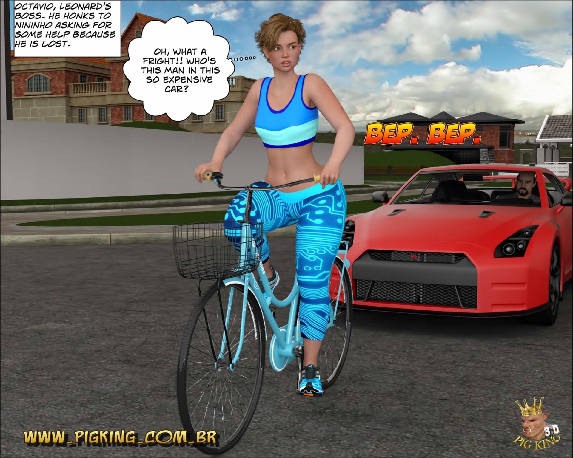Hard Work Out! – Nininho, Leonard [PigKing] 4.1 . Hard Work Out! - Double Dose - Nininho, Leonard, Oto - Chapter 4 - Part 1 [PigKing] – page 5