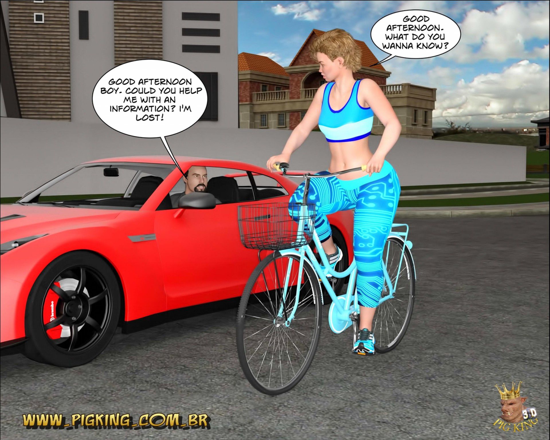 Hard Work Out! – Nininho, Leonard [PigKing] 4.1 . Hard Work Out! - Double Dose - Nininho, Leonard, Oto - Chapter 4 - Part 1 [PigKing] – page 6