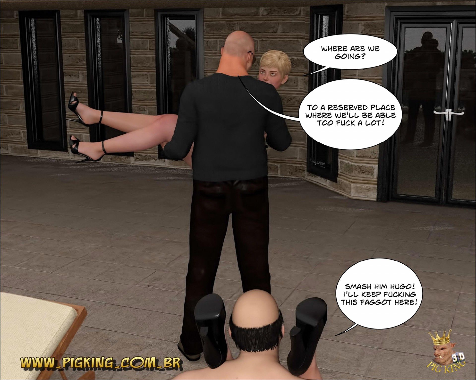 Hard Work Out! – Nininho, Leonard [PigKing] 4.3 . Hard Work Out! - Double Dose - Leonard, Hugo - Chapter 4 - Part 3 [PigKing] – page 7