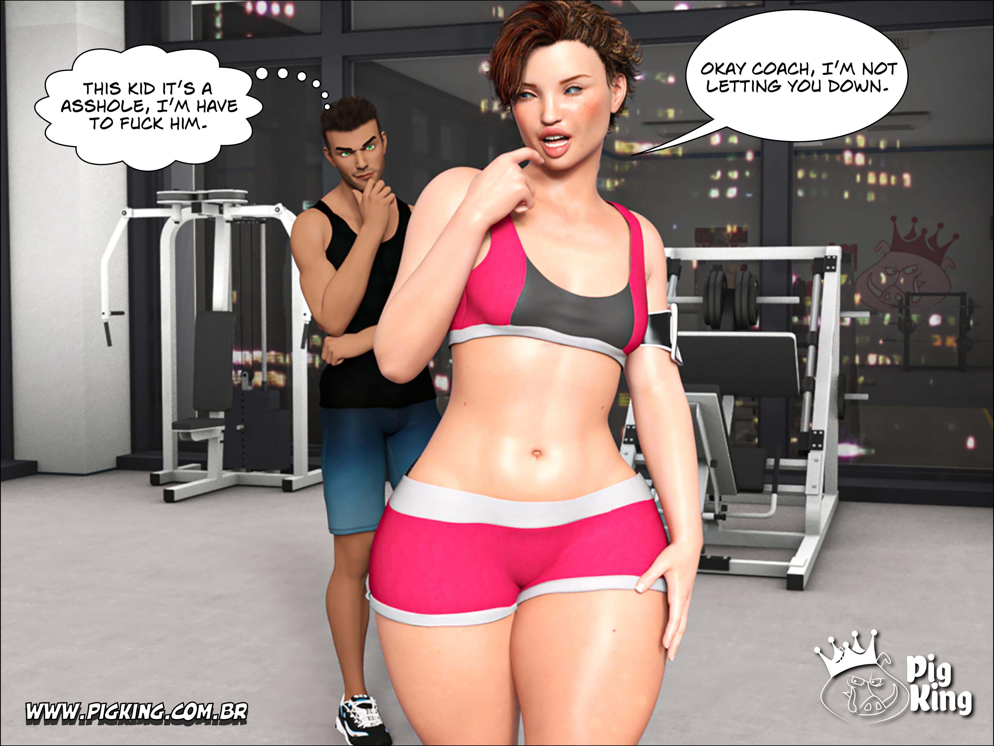 Hard Work Out! – Nininho, Leonard [PigKing] 1.5 . Hard Work Out! - Nininho, Rick - Chapter 1 - Remastered [PigKing] – page 11