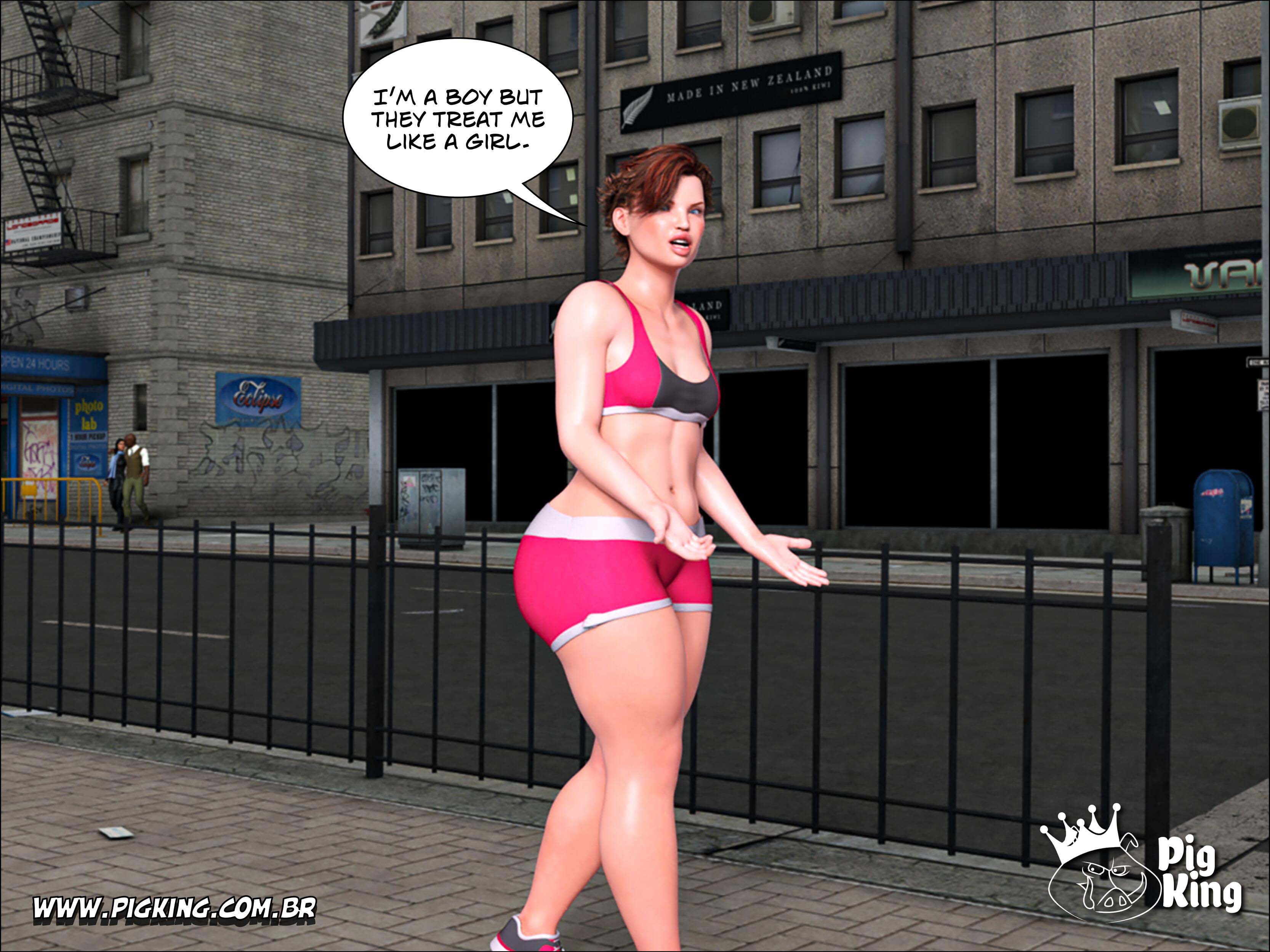 Hard Work Out! – Nininho, Leonard [PigKing] 1.5 . Hard Work Out! - Nininho, Rick - Chapter 1 - Remastered [PigKing] – page 3