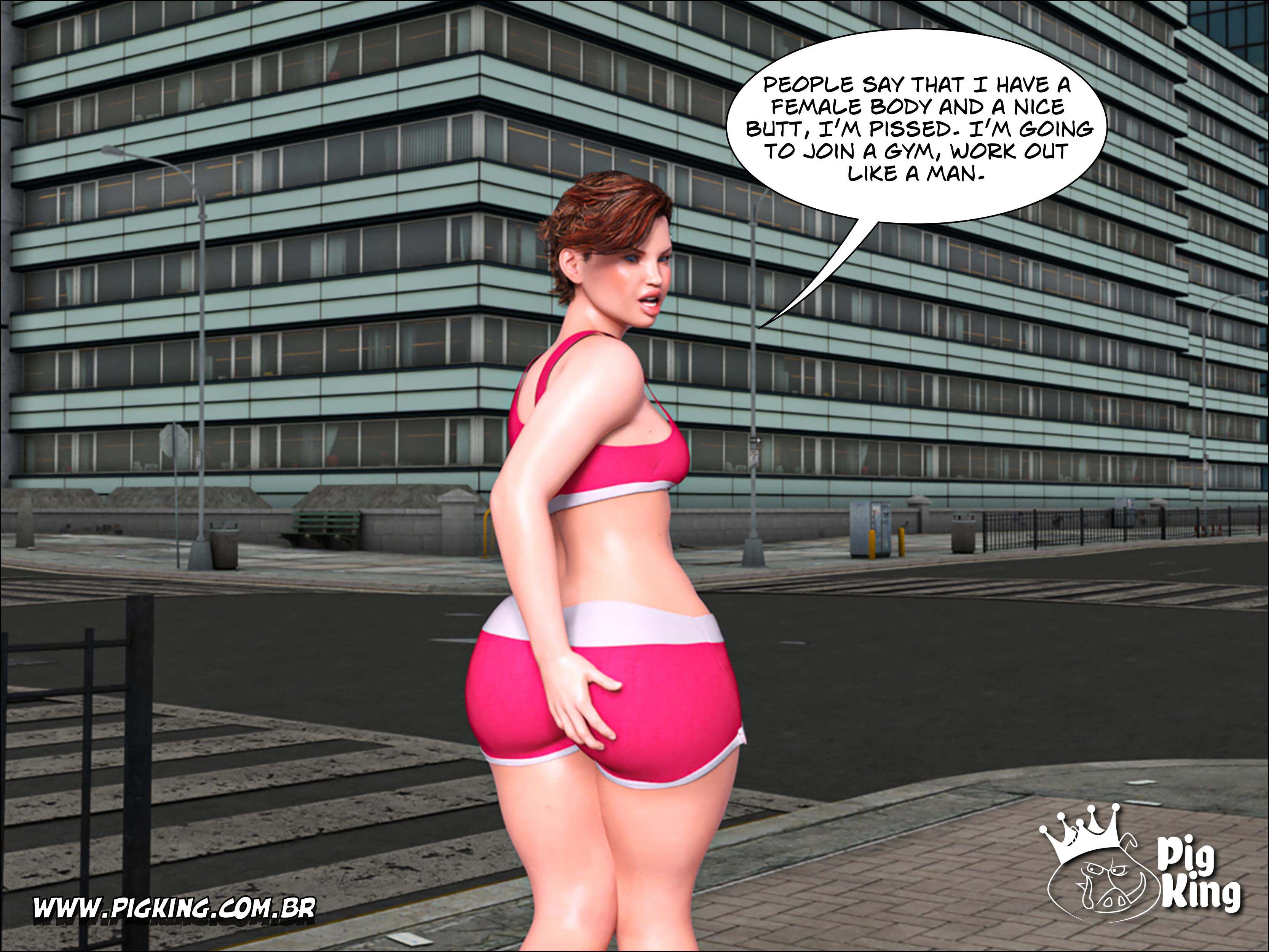 Hard Work Out! – Nininho, Leonard [PigKing] 1.5 . Hard Work Out! - Nininho, Rick - Chapter 1 - Remastered [PigKing] – page 4