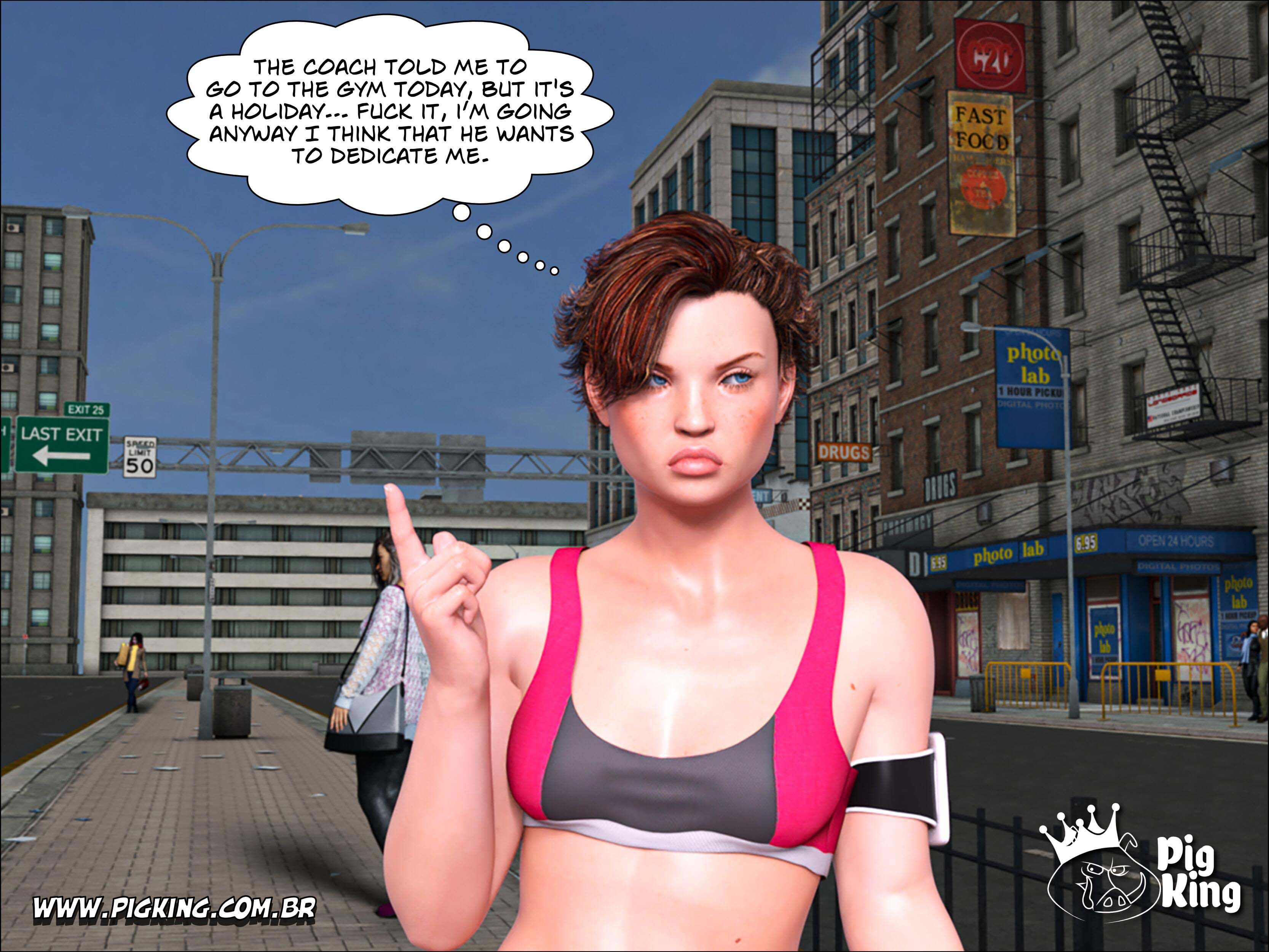 Hard Work Out! – Nininho, Leonard [PigKing] 1.5 . Hard Work Out! - Nininho, Rick - Chapter 1 - Remastered [PigKing] – page 5