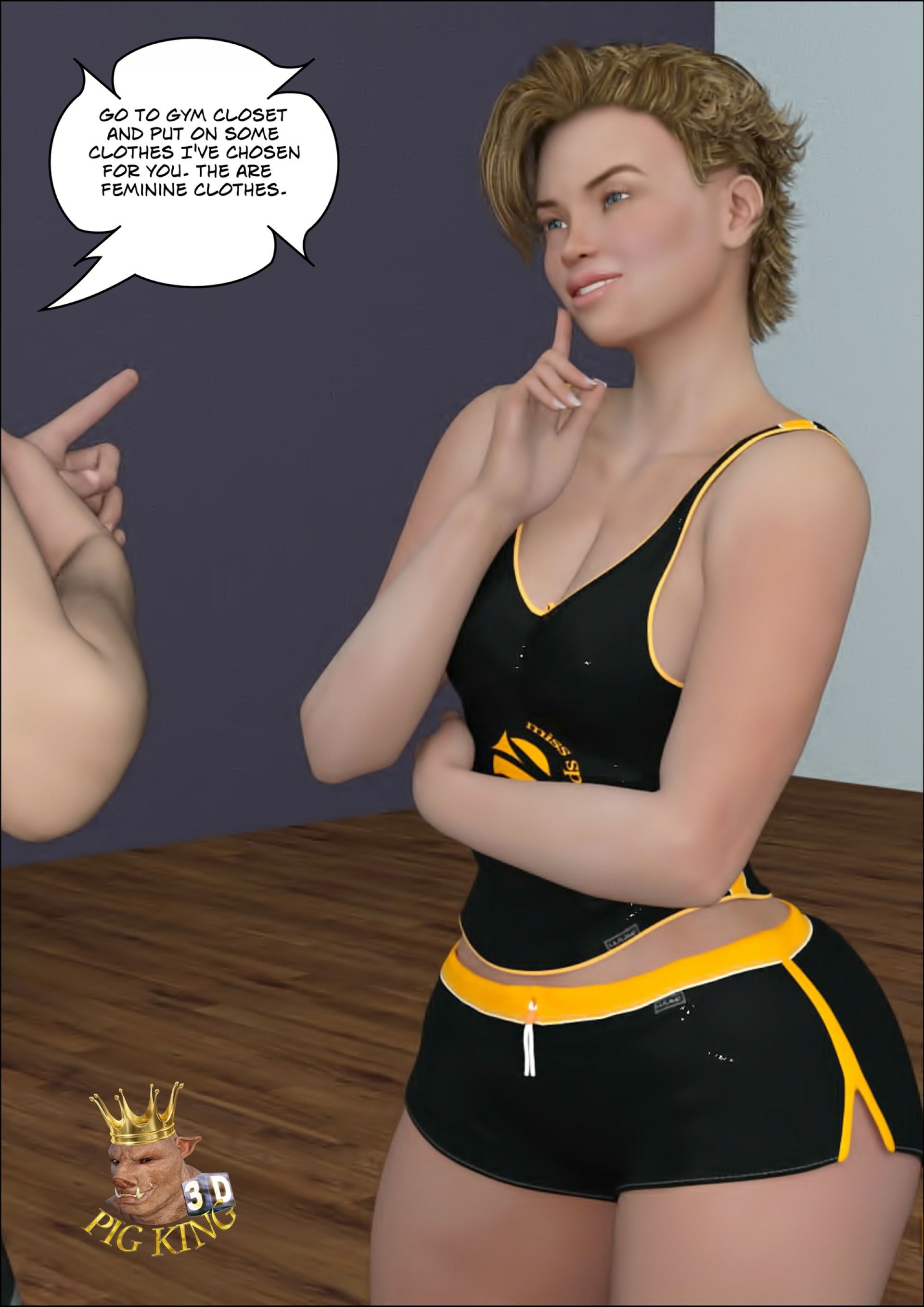 Hard Work Out! – Nininho, Leonard [PigKing] 1.1 . Hard Work Out! - Nininho, Rick - Chapter 1 - Part 1 [PigKing] – page 10