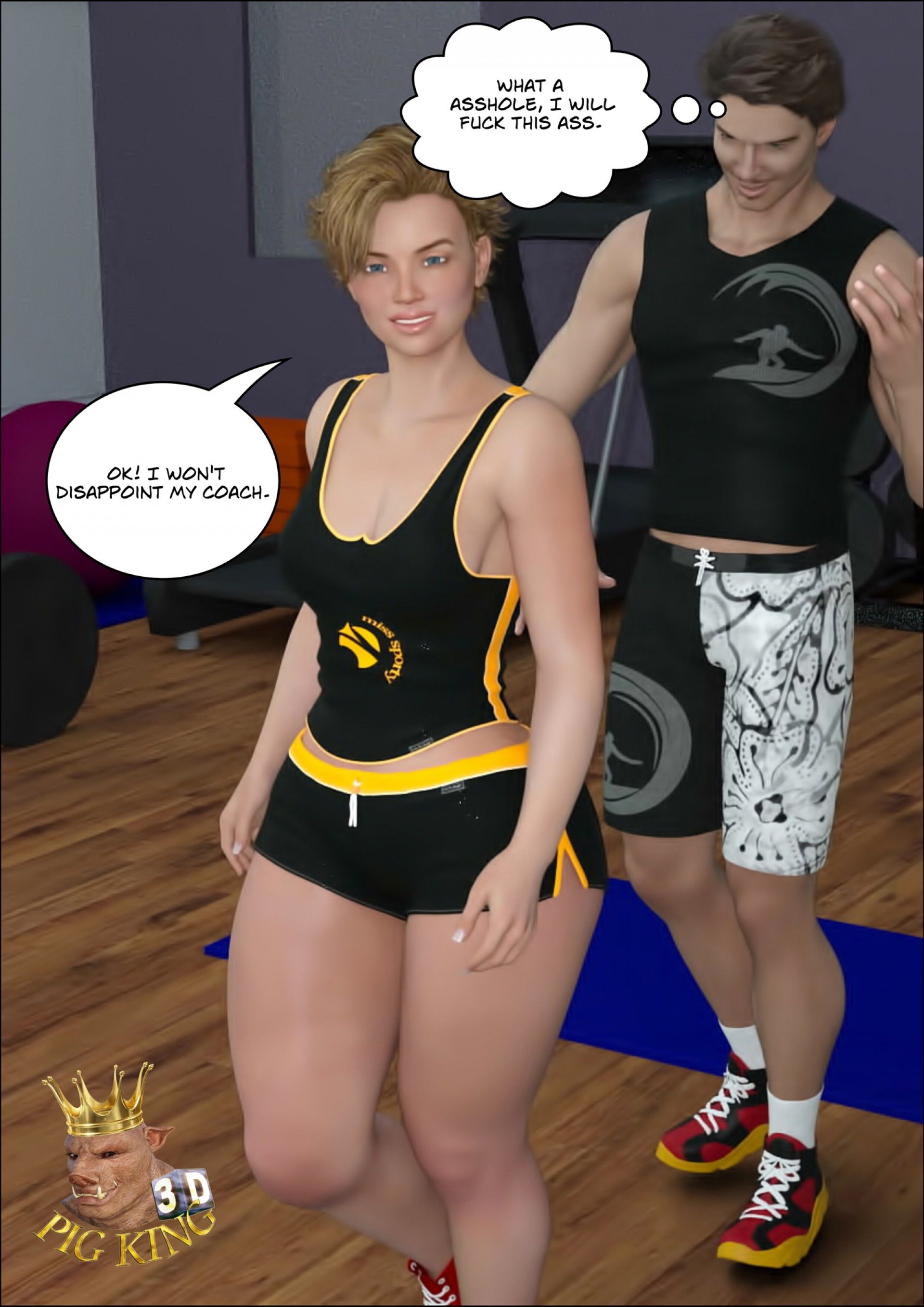Hard Work Out! – Nininho, Leonard [PigKing] 1.1 . Hard Work Out! - Nininho, Rick - Chapter 1 - Part 1 [PigKing] – page 11