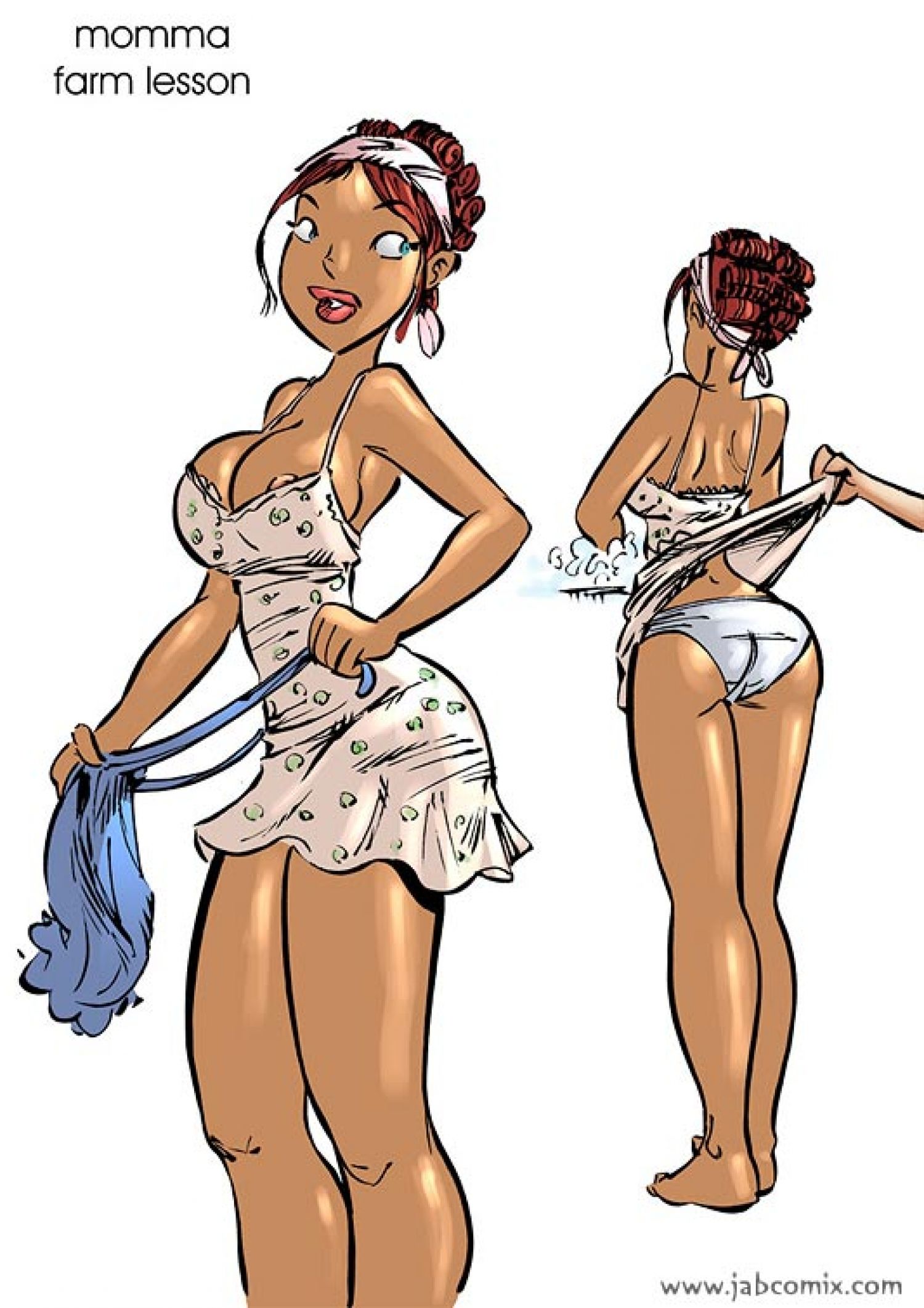 Artworks And Pinups [JABComix] 5 . Farm Lessons - Pinups - [JABComix] – page 15
